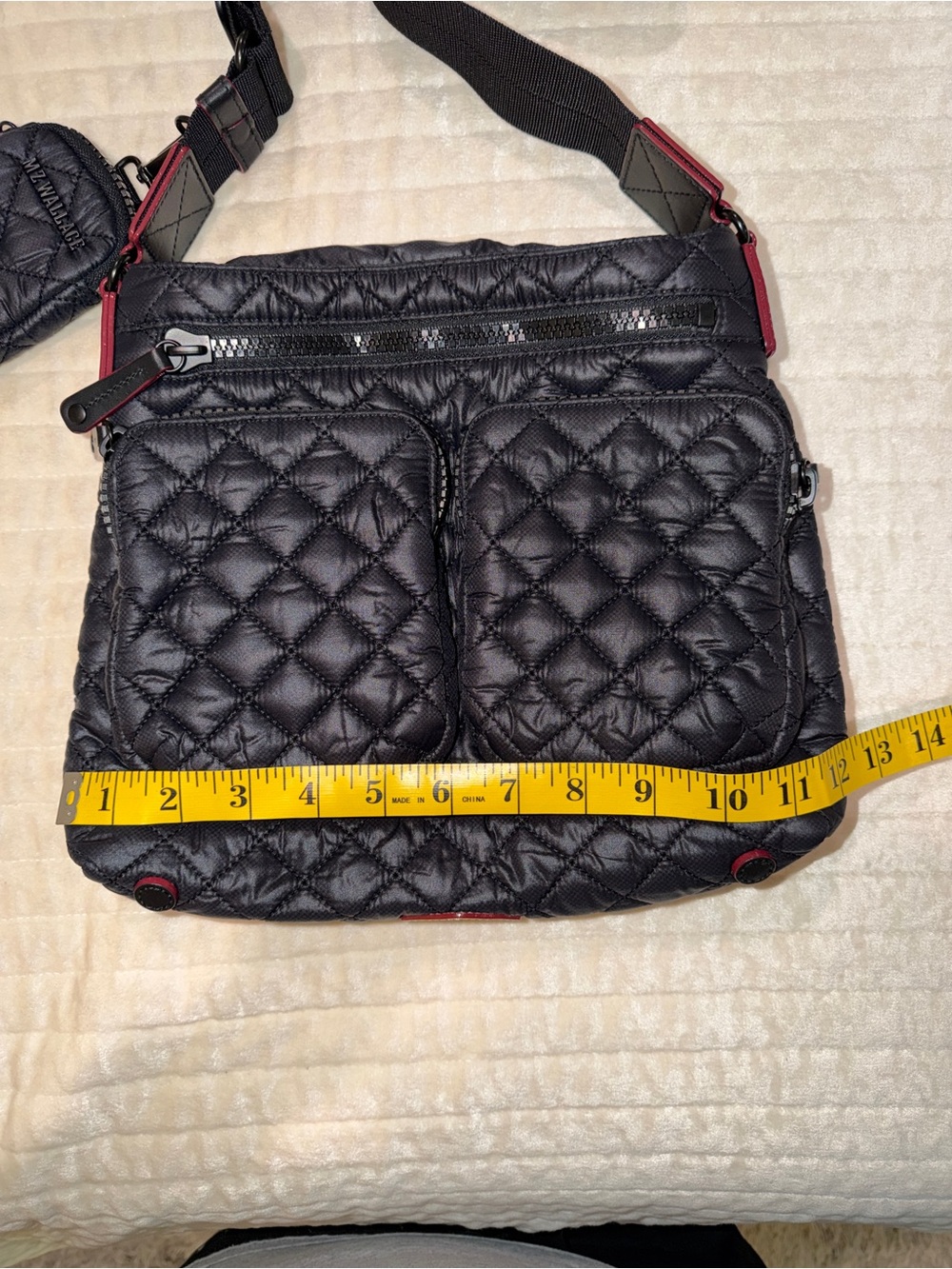 MZ Wallace Quilted Mia in Black - Picture 12 of 12